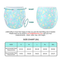 Full Print Baby Parade Adult Plastic Pull Up Diaper Pants Cover
