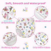 Baby Cuties Adult Plastic Pull-On Diaper Pants Cover