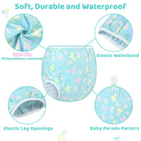 Full Print Baby Parade Adult Cloth Pull Up Diaper Pants Cover