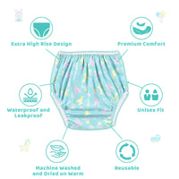 Full Print Baby Parade Adult Cloth Pull Up Diaper Pants Cover