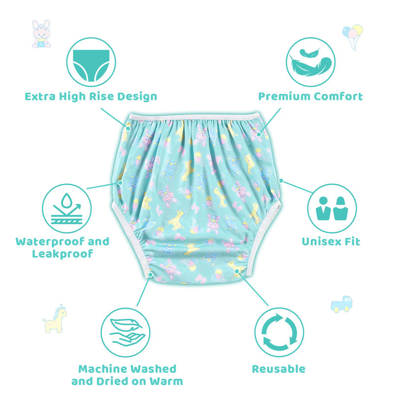 Full Print Baby Parade Adult Cloth Pull Up Diaper Pants Cover