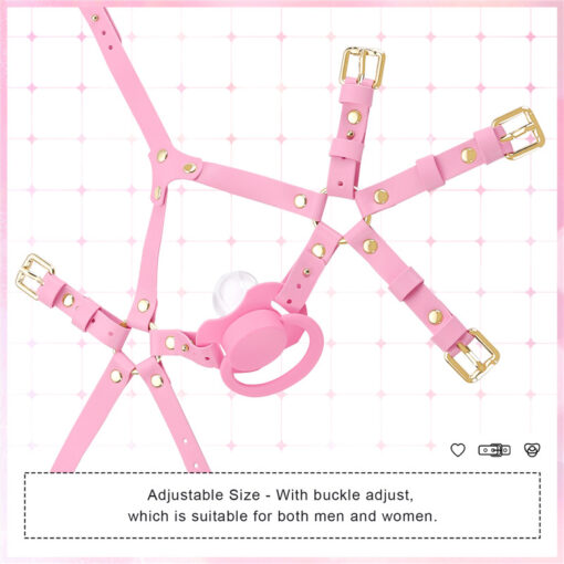 Little Furry Pacifier Petplay Head Harness