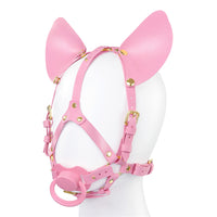 Little Furry Pacifier Petplay Head Harness