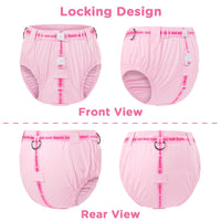 Unpotty Training Locking Chastity Diaper Cover