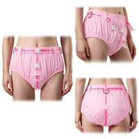 Unpotty Training Locking Chastity Diaper Cover