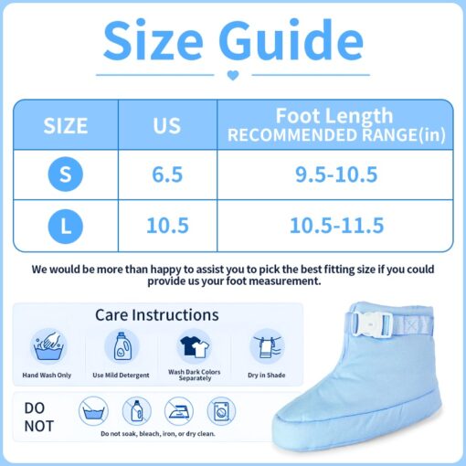 Forced Regression Crawling Trainer Locking Booties with Spike Blue