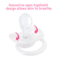 Gen2 BigShield Pacifier Blushing Baby