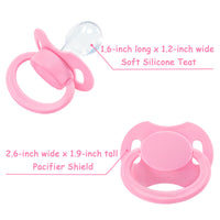 LittleForBig GEN 2 Adult Sized Pacifier Rozy