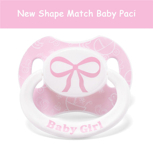 Gen2 BigShield Pacifier Baby Girl Pattern