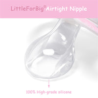 Gen2 BigShield Pacifier Baby Girl Pattern