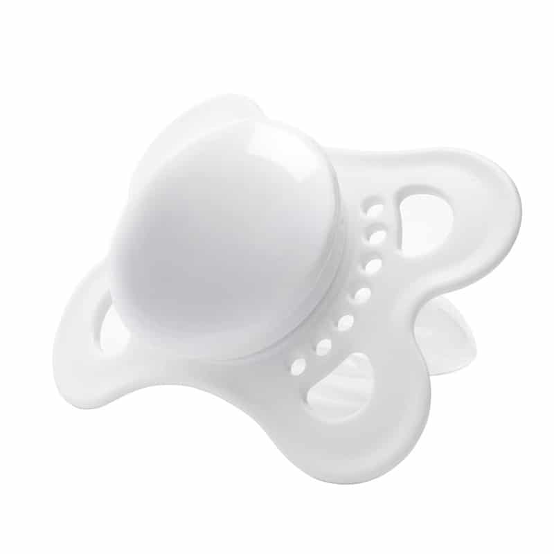 GEN-3 Single Adult Sized White Pacifier