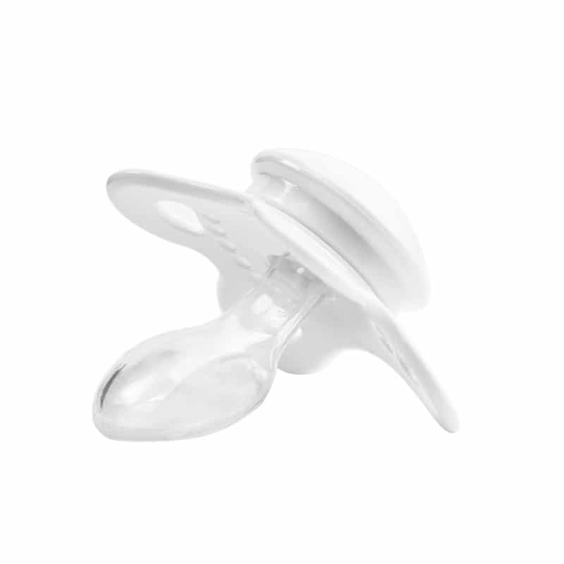 GEN-3 Single Adult Sized White Pacifier