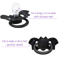 GEN-II Baby Bat Pacifier Black