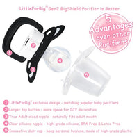 LittleForBig GEN 2 Baby Bear Pacifier