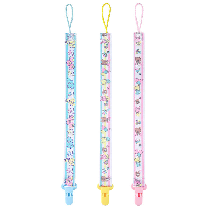 Baby Cuties 3 Paci Clips Set