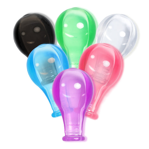 Size 8 Outsize Replacement Candy Gloss Pacifier Nipples Value 6- Pack