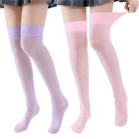 Sheen Silk Thigh High Stockings Multiple Colours Available