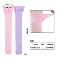 Sheen Silk Thigh High Stockings Multiple Colours Available