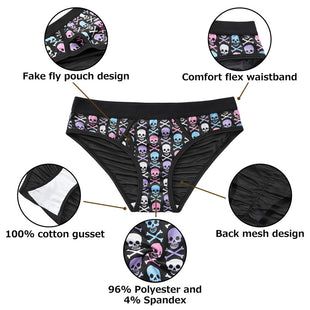 Goth Babe 4 Panties Set