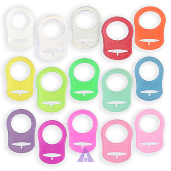 Silicone Pacifier Clip Adapter