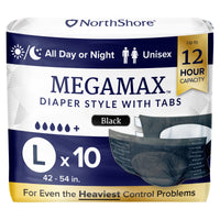 NorthShore MEGAMAX Black 10 Pack