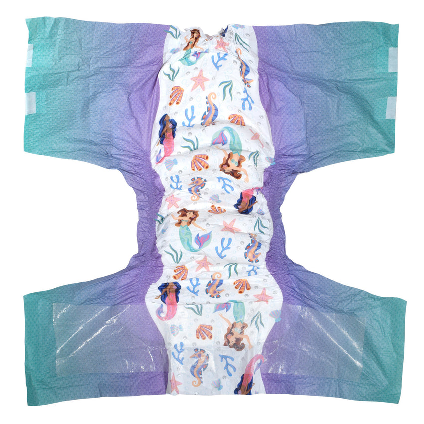 Rearz Mermaid Tales All-Night Briefs MED Pack - myabdlsupplies