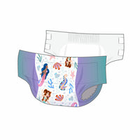 Rearz Mermaid Tales All-Night Briefs MED Pack - myabdlsupplies
