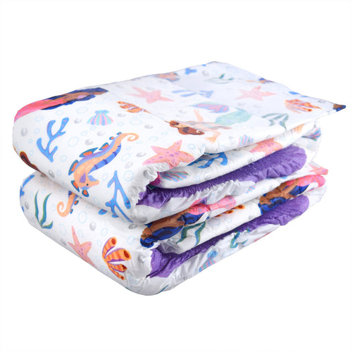 Mega Mermaid Tales Adult Diapers SAMPLE PACK
