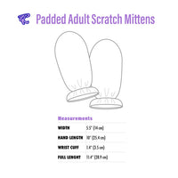 Barnyard Padded Adult Scratch Mittens