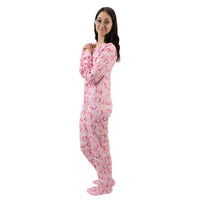 Lil Bella Zippered Adult Footed Jammies