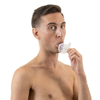 Gummi Silicone Adult Pacifier- Clear