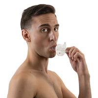 Gummi Silicone Adult Pacifier- Clear