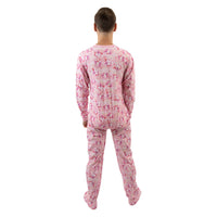 Lil Bella Zippered Adult Footed Jammies
