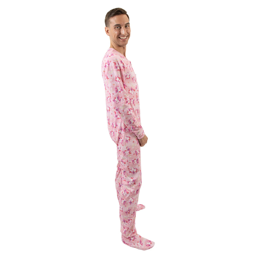 Lil Bella Zippered Adult Footed Jammies