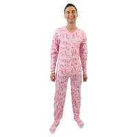 Lil Bella Zippered Adult Footed Jammies