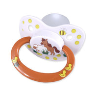 Barnyard Pacifier and Clip 2 Pack