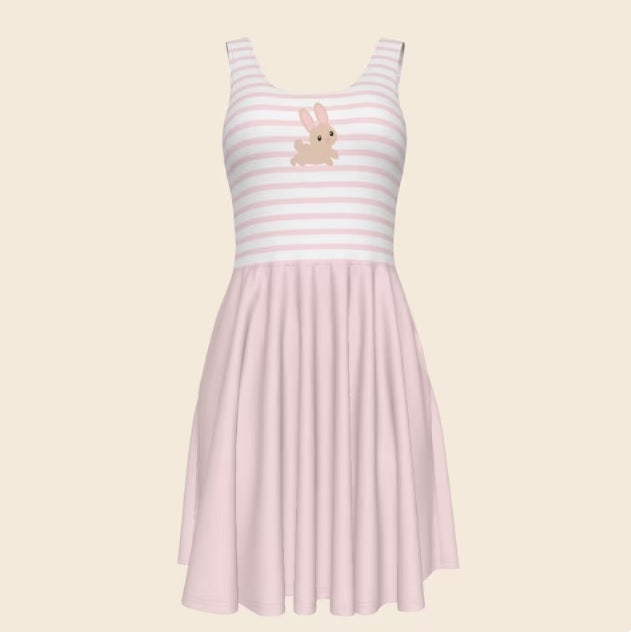 Pastel Baby Flared Dress