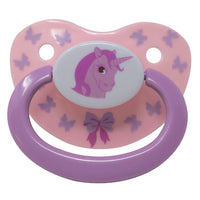 Princess Pink Pacifier and Clip 2 Pack