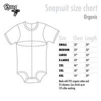 Blue Organic Unisex Adult Bodysuit