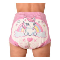 Rainbow Island diapers with foil 2 Piece Sample Pack