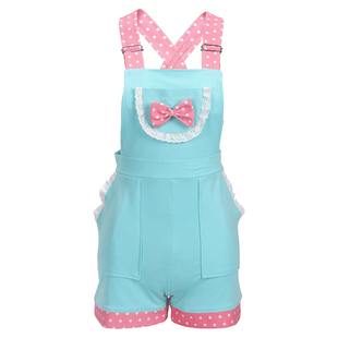 Little Darling Overall Shorts