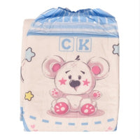 Fluffy Bear diapers with foil 2 Piece Sample Pack