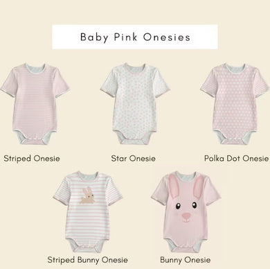 Baby Pink Onesies