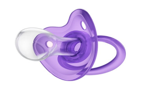 Crystal Fixx Adult Size 10 Pacifier Dark Purple