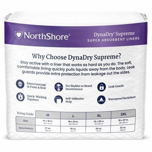 NorthShore DynaDry Supreme Pads LRG