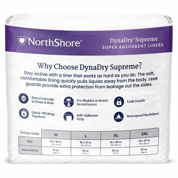 NorthShore DynaDry Supreme Pads LRG