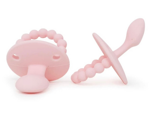 LC Orthodontic Baby Pink Pacifier