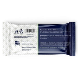NorthShore Supreme Quilted Wipes 10 Pack Travel Pack