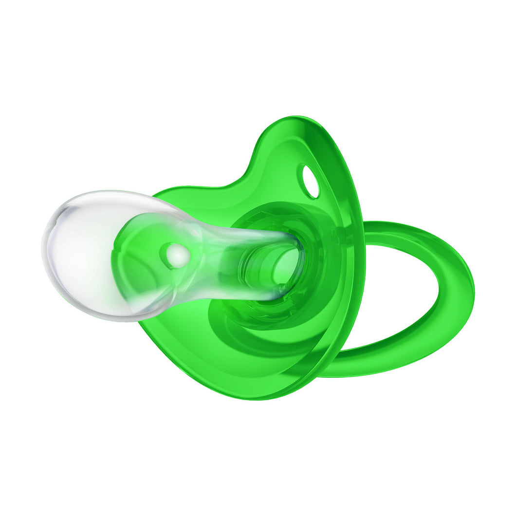 Crystal Fixx Adult Size 10 Pacifier Pear