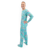 Lil' Monsters Adult Footed Jammies